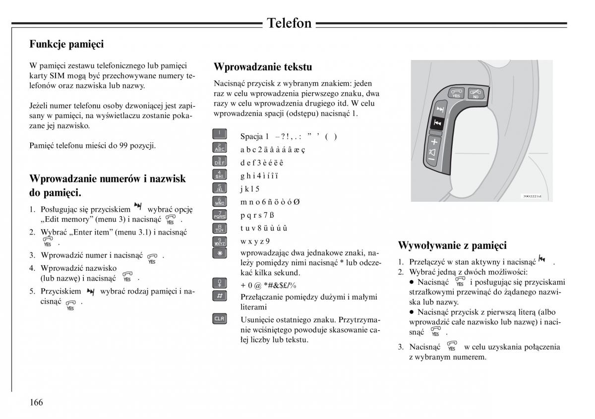 Volvo S80 I 1 instrukcja obslugi / page 168