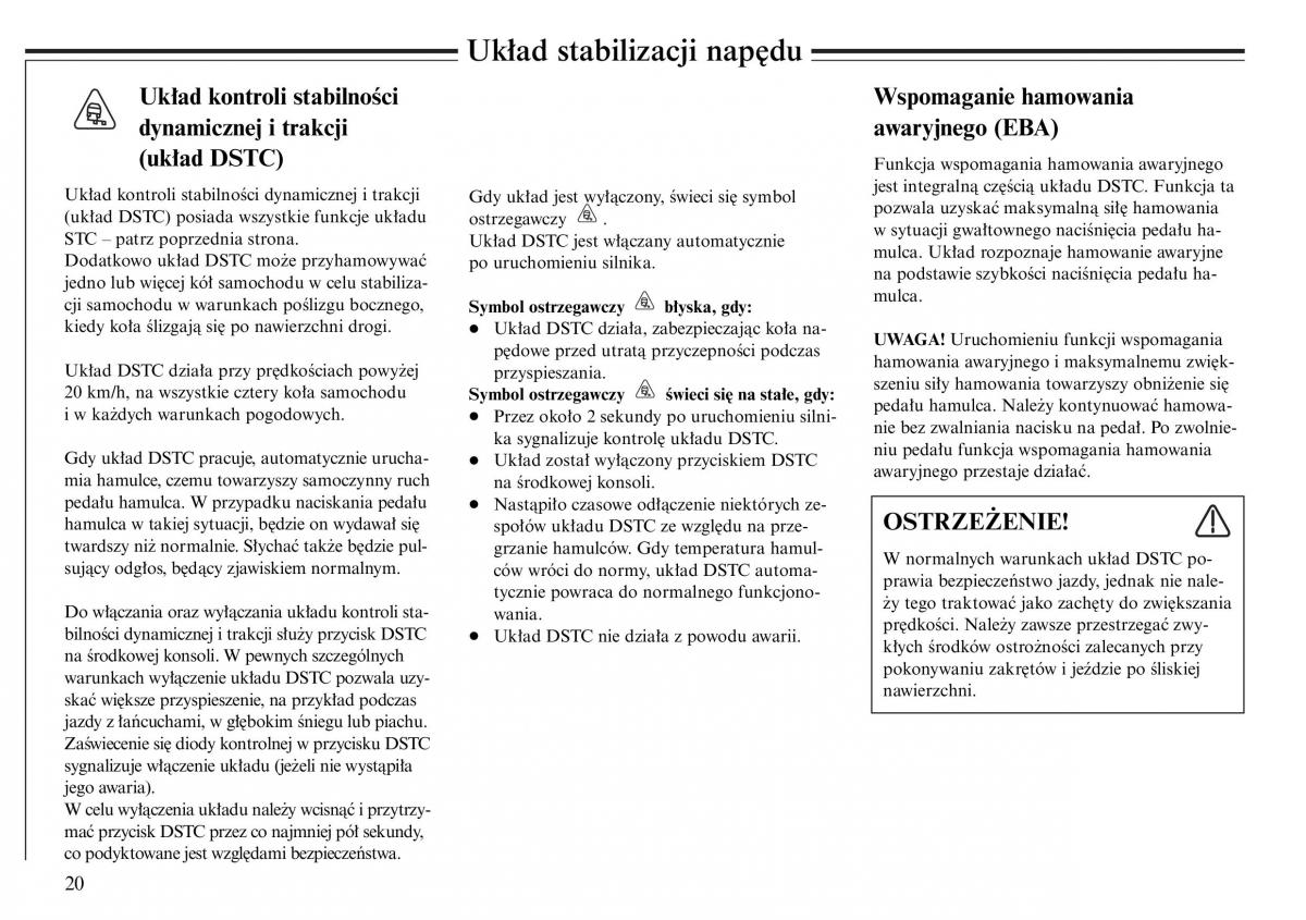 Volvo S80 I 1 instrukcja obslugi / page 22