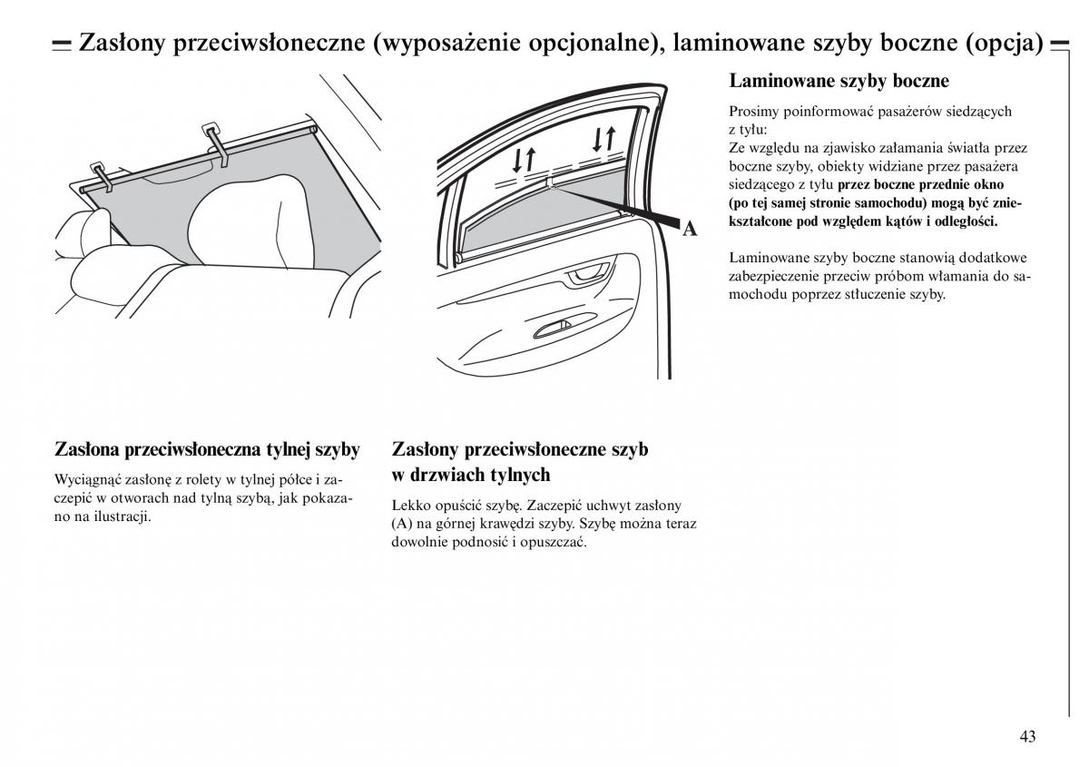 Volvo S80 I 1 instrukcja obslugi / page 45