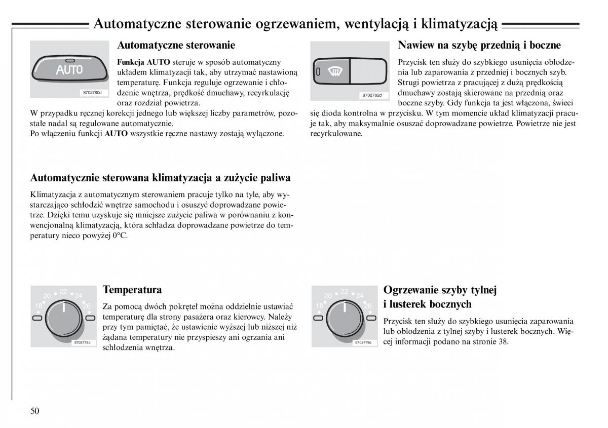 Volvo S80 I 1 instrukcja obslugi / page 52