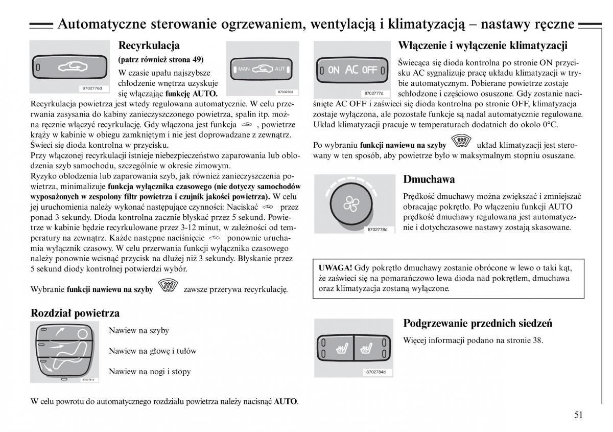 Volvo S80 I 1 instrukcja obslugi / page 53