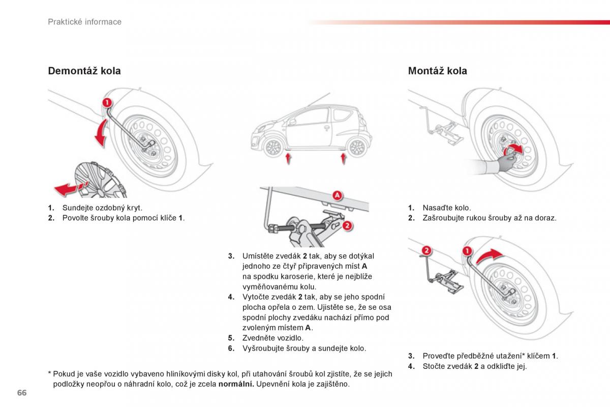 Citroen C1 I 1 navod k obsludze / page 68