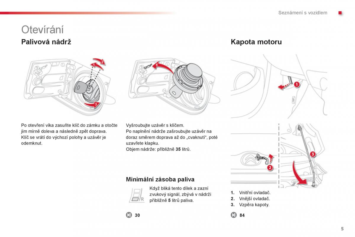 Citroen C1 I 1 navod k obsludze / page 7