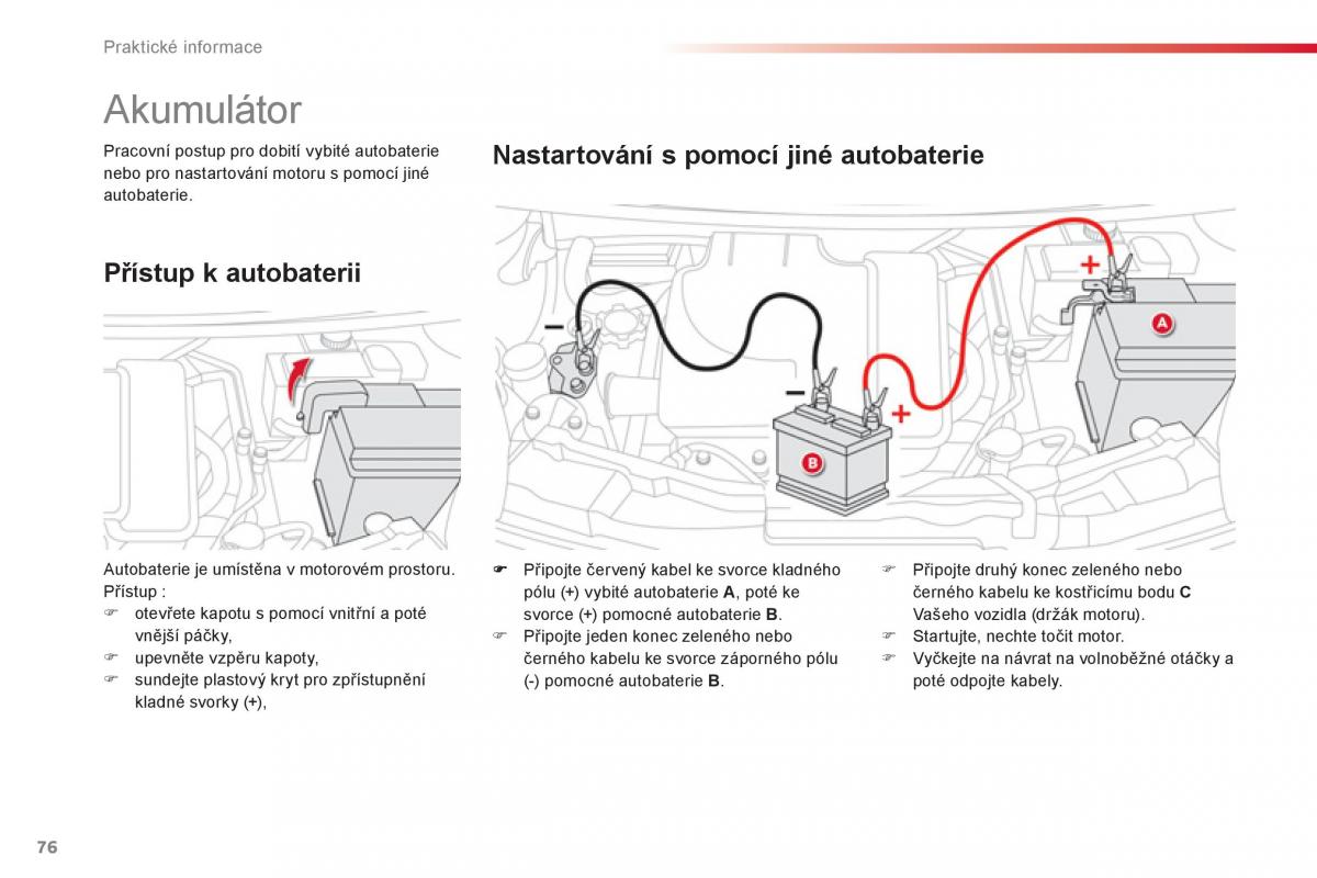 Citroen C1 I 1 navod k obsludze / page 78