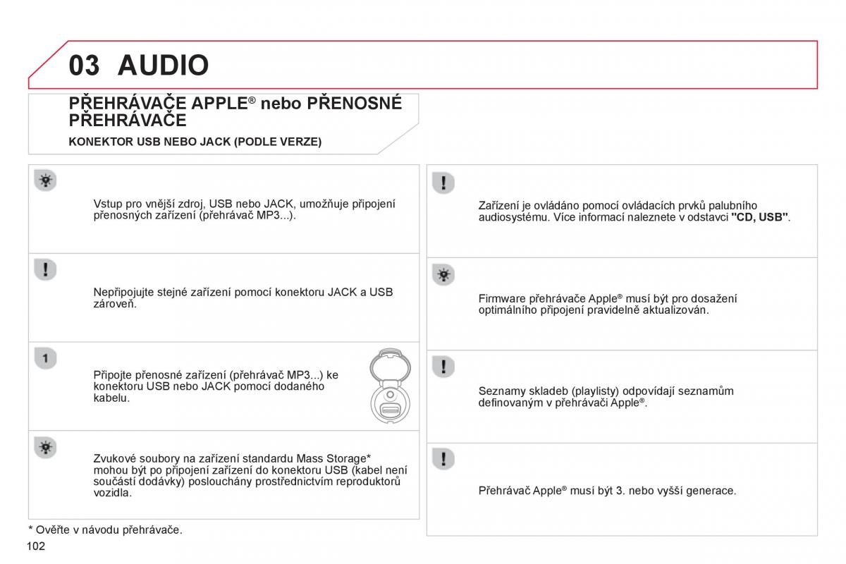 Citroen C1 I 1 navod k obsludze / page 104