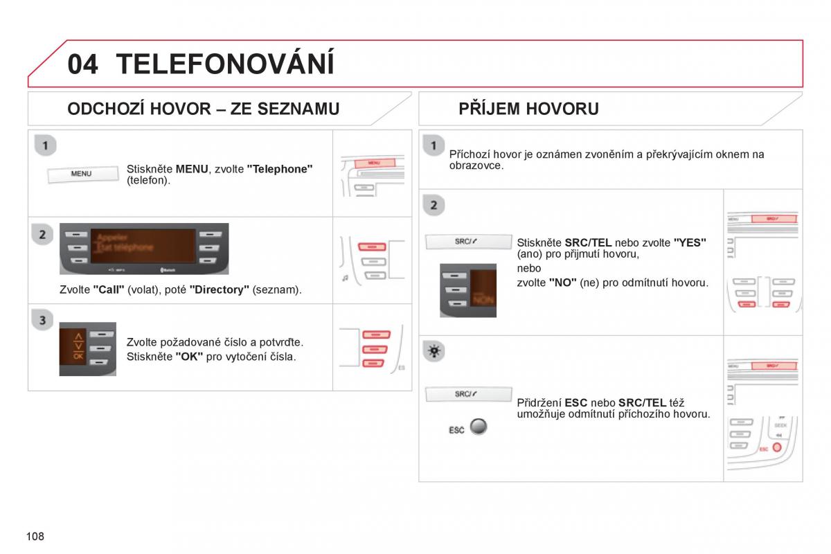 Citroen C1 I 1 navod k obsludze / page 110