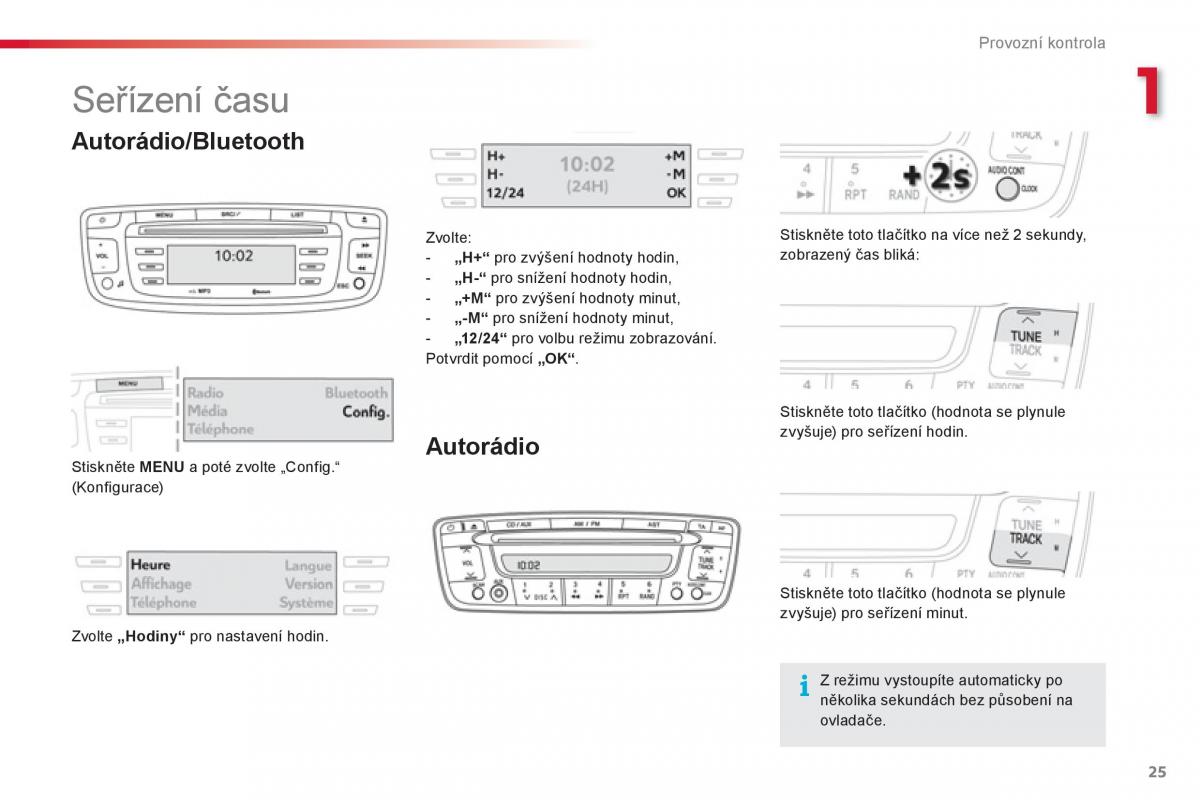 Citroen C1 I 1 navod k obsludze / page 27