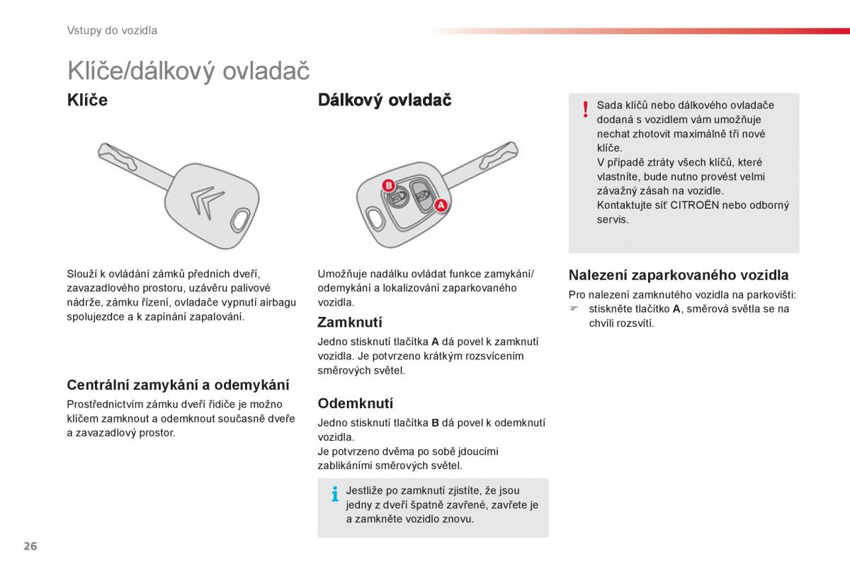 Citroen C1 I 1 navod k obsludze / page 28