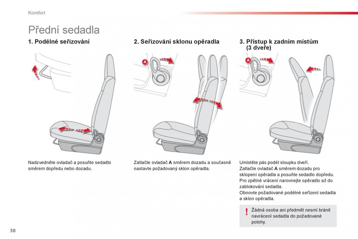 Citroen C1 I 1 navod k obsludze / page 40