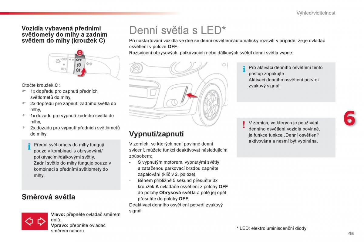 Citroen C1 I 1 navod k obsludze / page 47