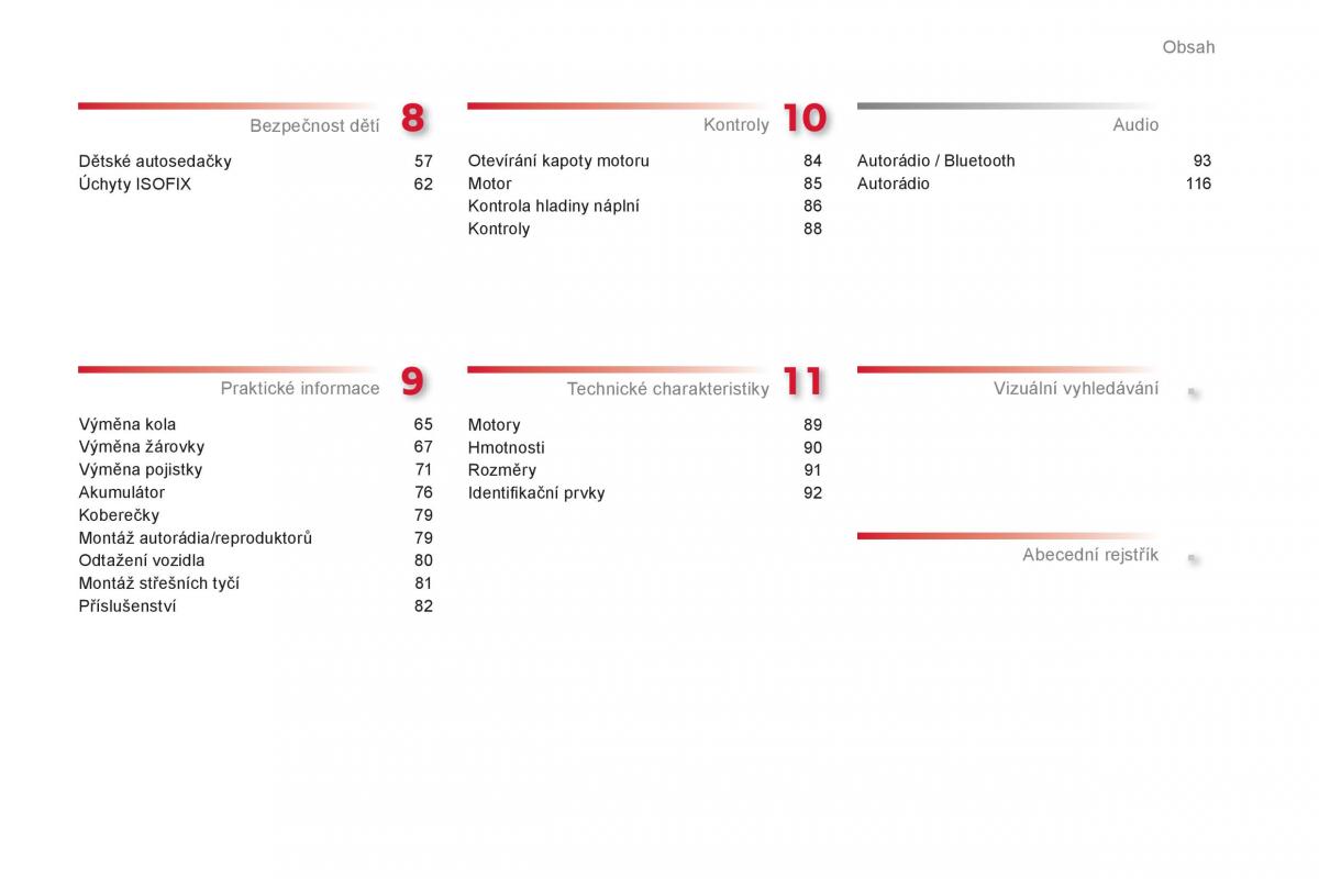 Citroen C1 I 1 navod k obsludze / page 5