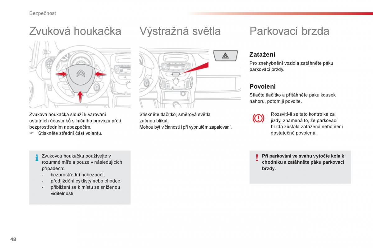 Citroen C1 I 1 navod k obsludze / page 50