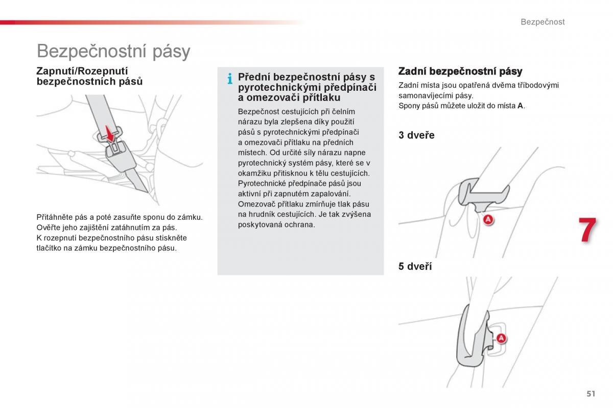 Citroen C1 I 1 navod k obsludze / page 53