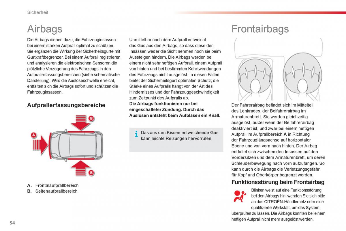 Citroen C1 I 1 Handbuch / page 56