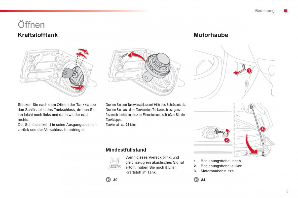 Citroen C1 I 1 Handbuch / page 7