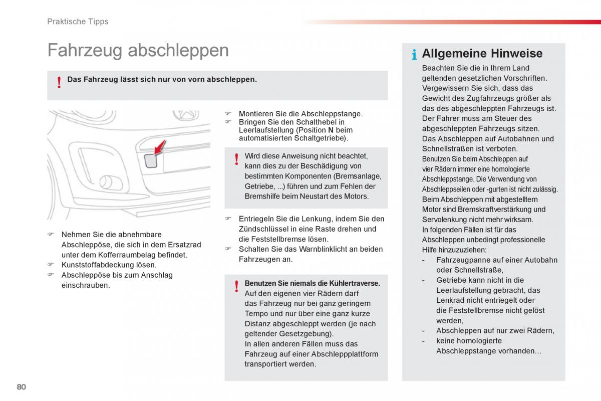 Citroen C1 I 1 Handbuch / page 82