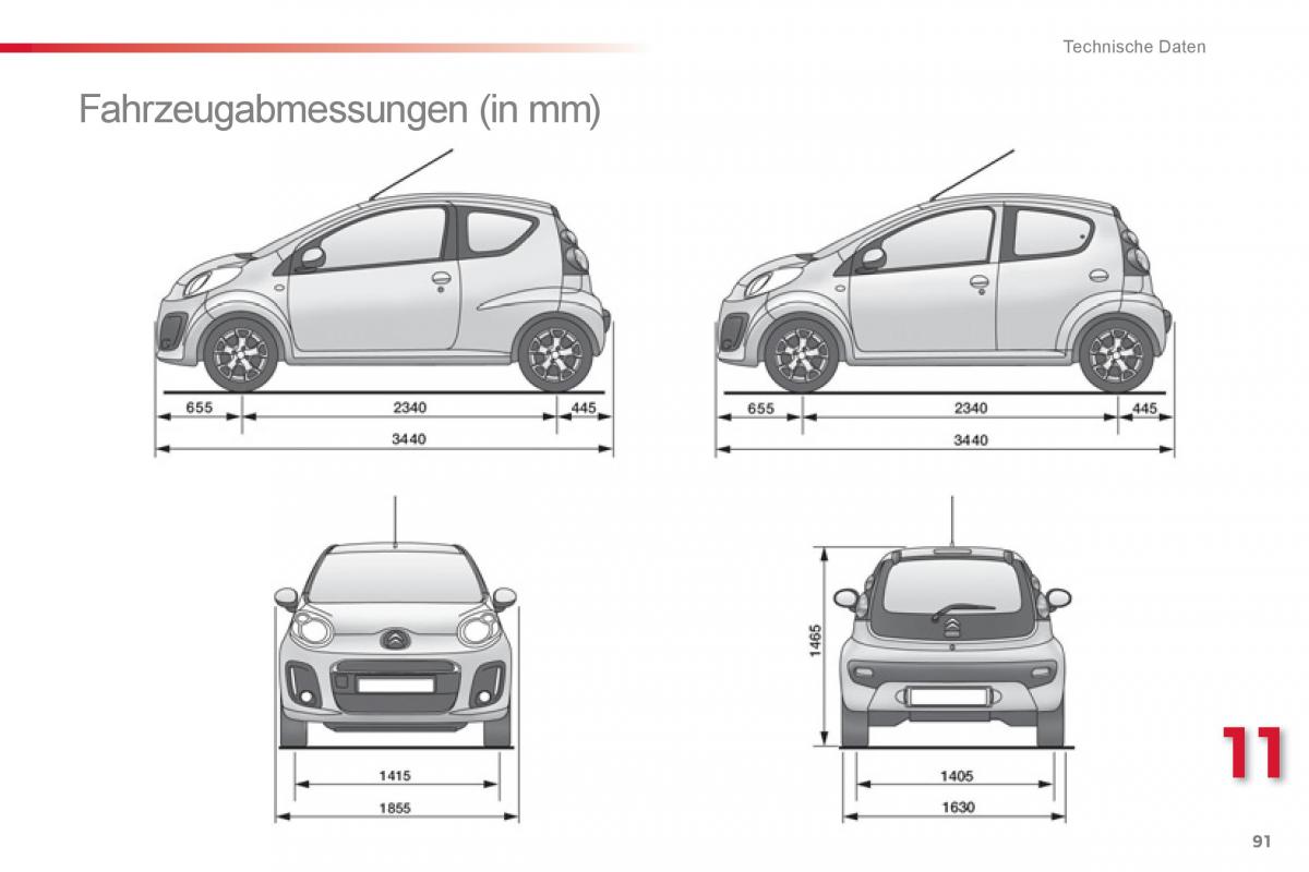 Citroen C1 I 1 Handbuch / page 93