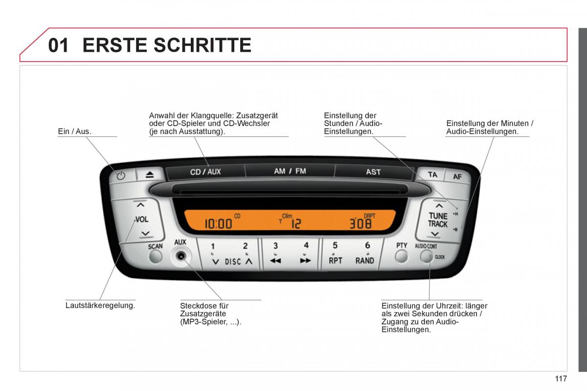 Citroen C1 I 1 Handbuch / page 119