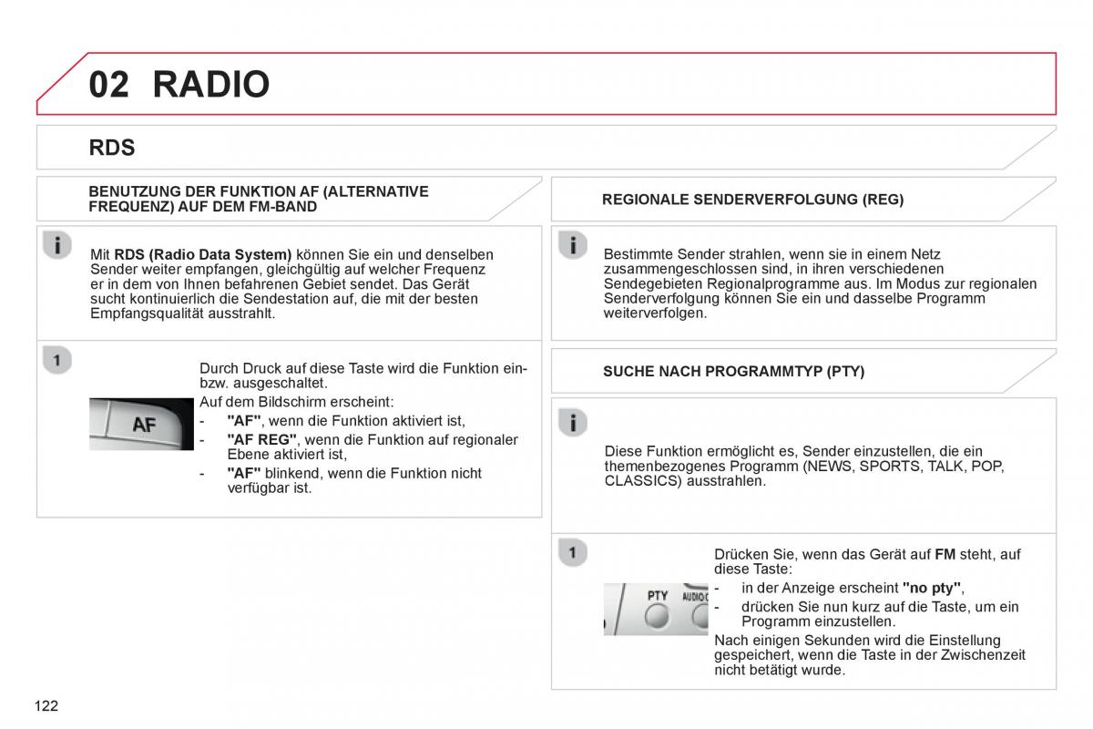 Citroen C1 I 1 Handbuch / page 124