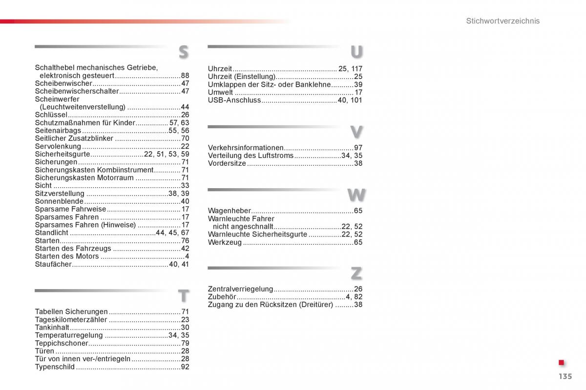 Citroen C1 I 1 Handbuch / page 137