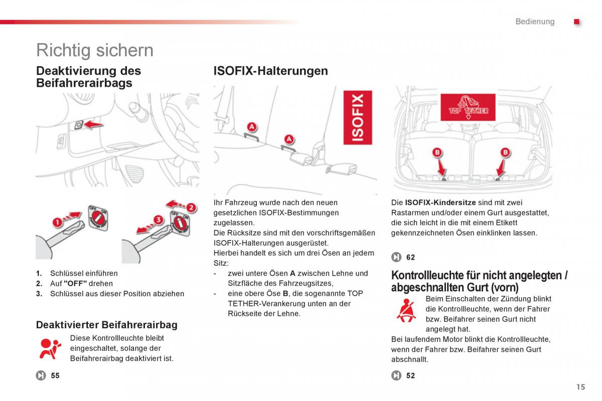 Citroen C1 I 1 Handbuch / page 17