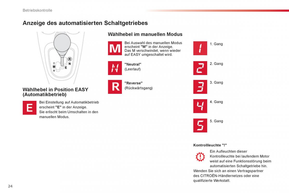 Citroen C1 I 1 Handbuch / page 26