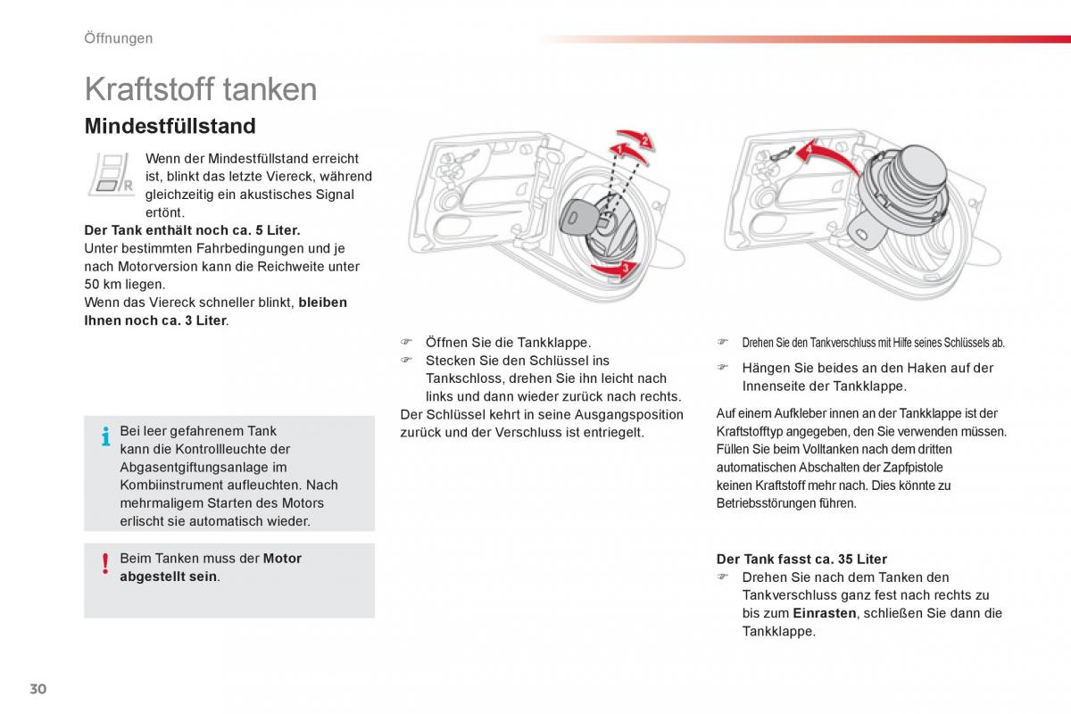 Citroen C1 I 1 Handbuch / page 32