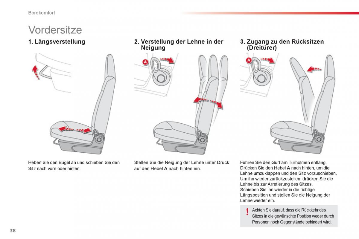 Citroen C1 I 1 Handbuch / page 40