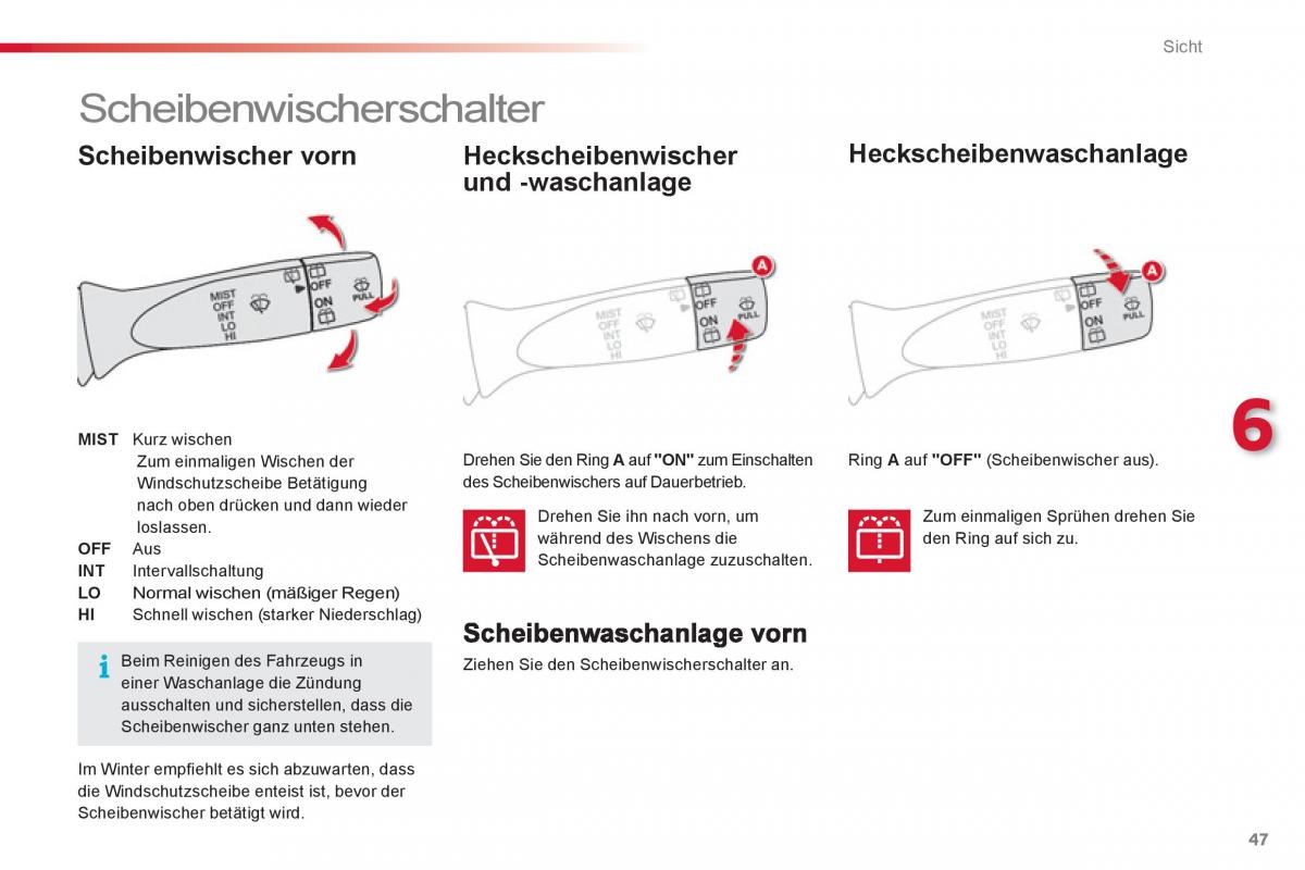 Citroen C1 I 1 Handbuch / page 49