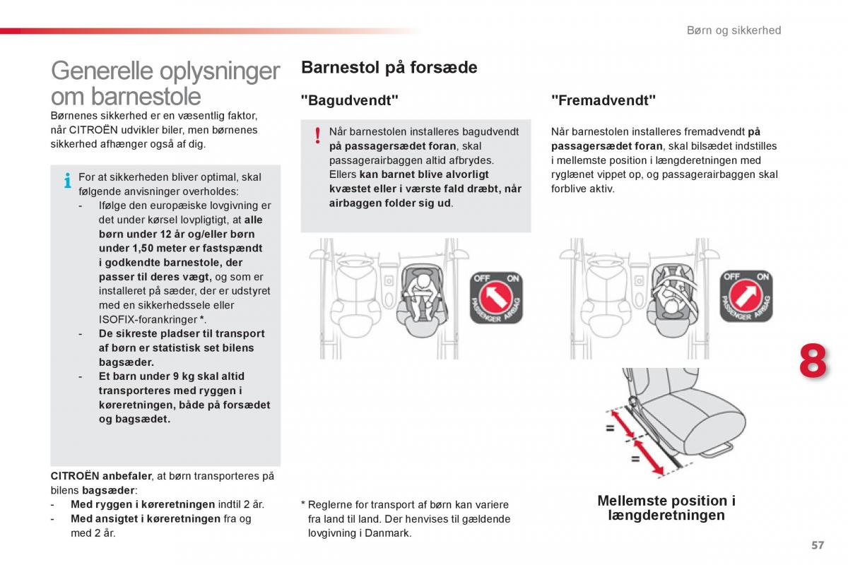 Citroen C1 I 1 Bilens instruktionsbog / page 59