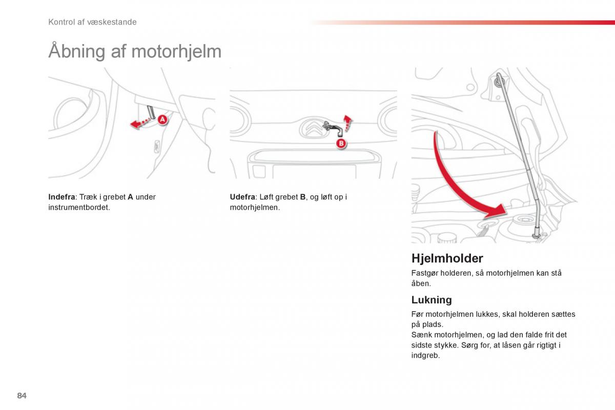 Citroen C1 I 1 Bilens instruktionsbog / page 86