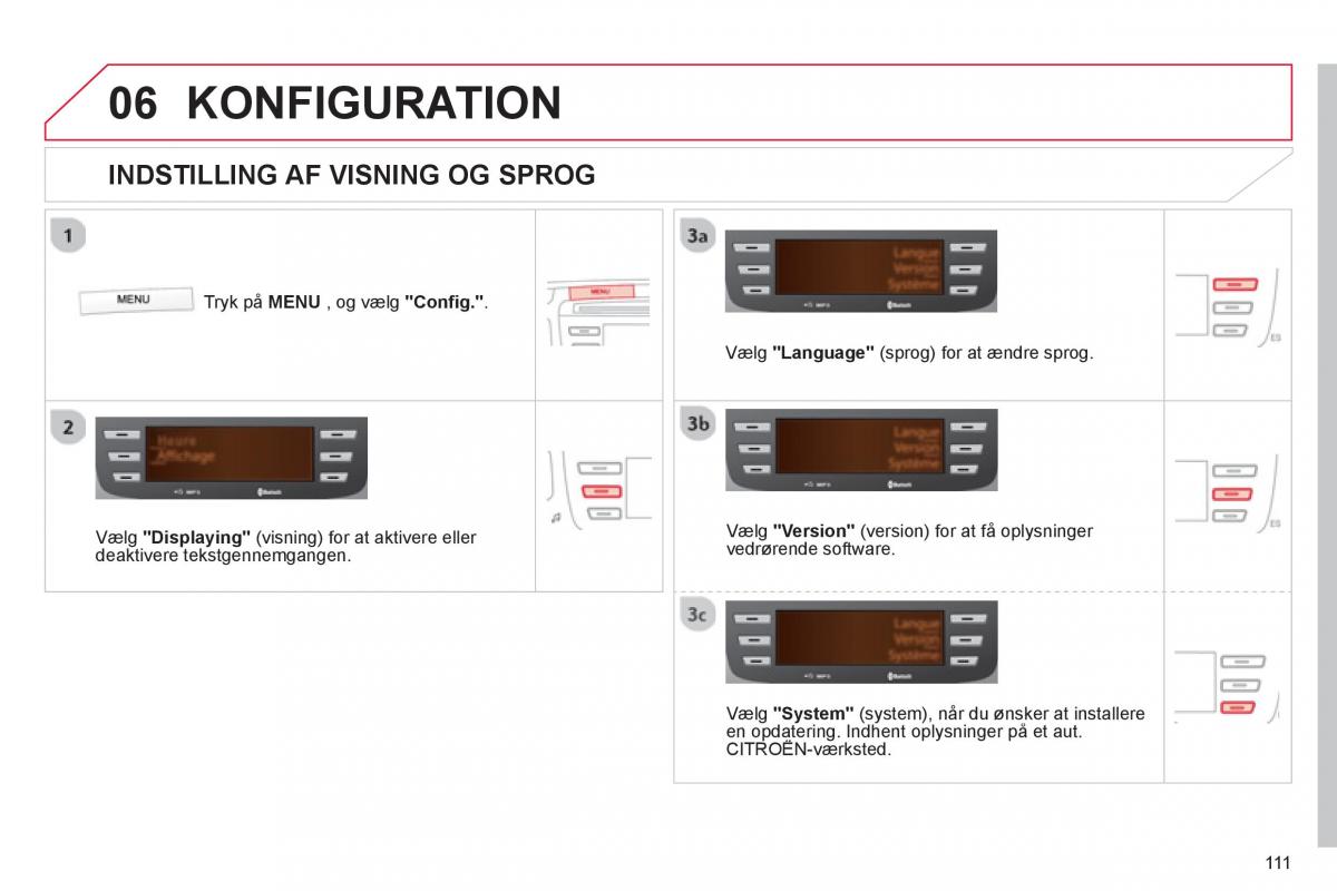 Citroen C1 I 1 Bilens instruktionsbog / page 113