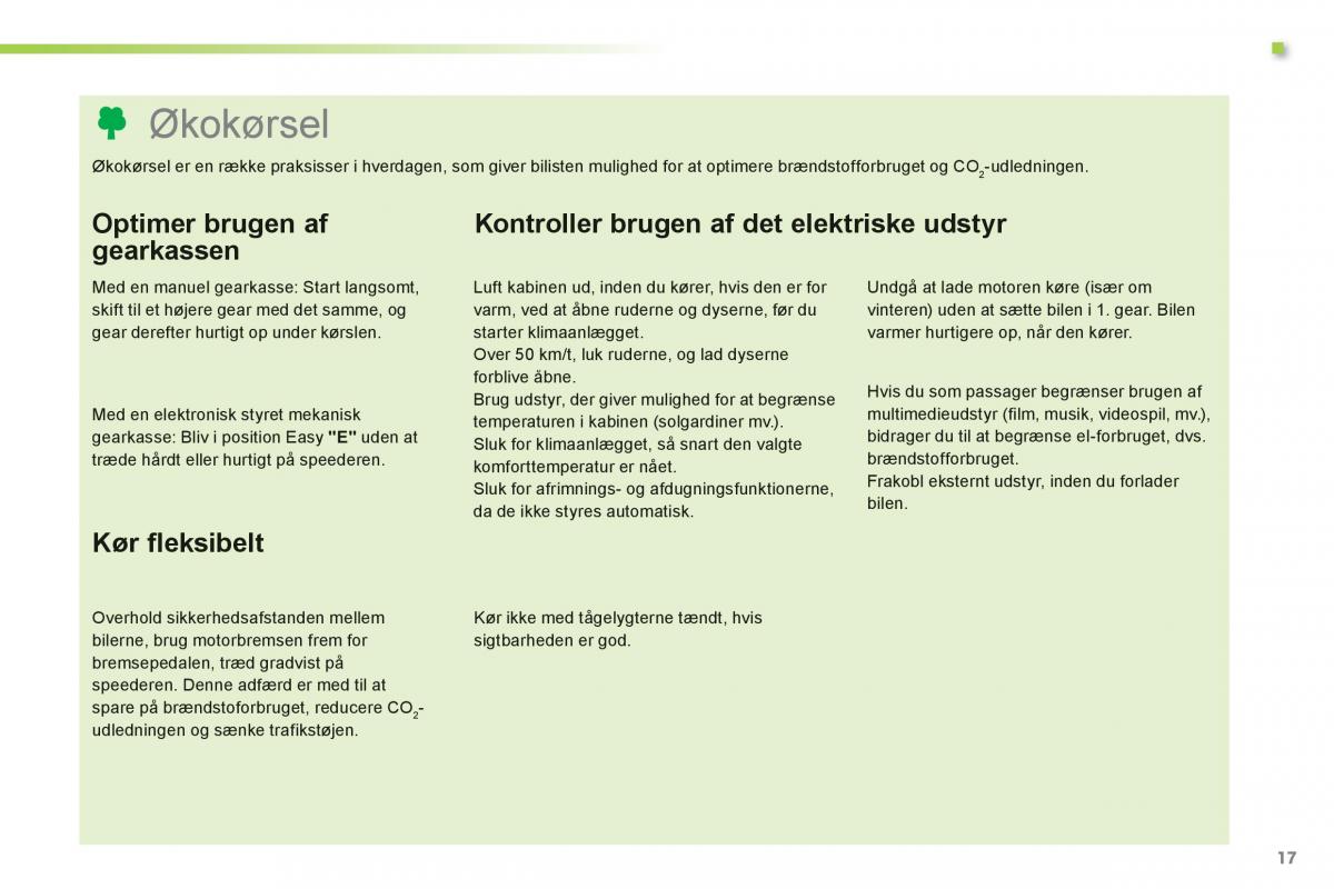 Citroen C1 I 1 Bilens instruktionsbog / page 19