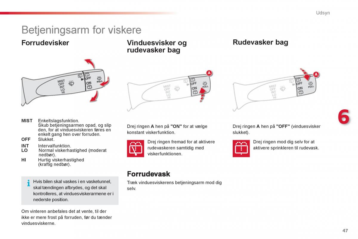 Citroen C1 I 1 Bilens instruktionsbog / page 49