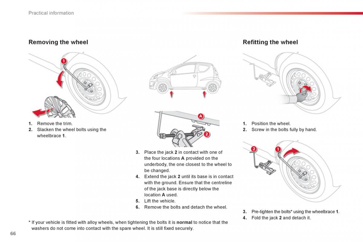 Citroen C1 I 1 owners manual / page 68