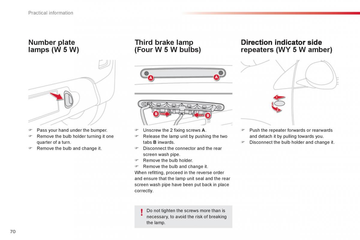 Citroen C1 I 1 owners manual / page 72