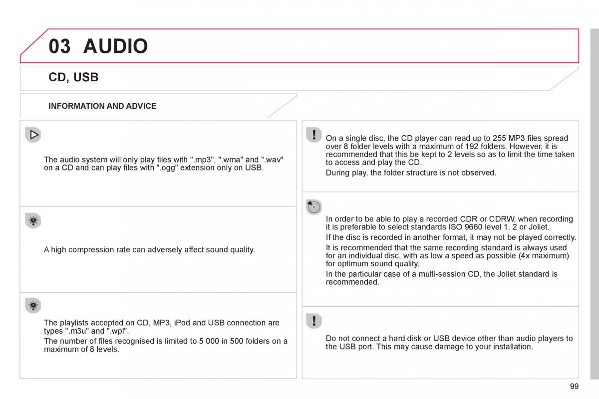 Citroen C1 I 1 owners manual / page 101