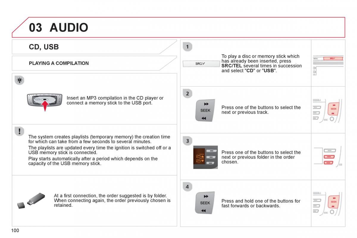 Citroen C1 I 1 owners manual / page 102