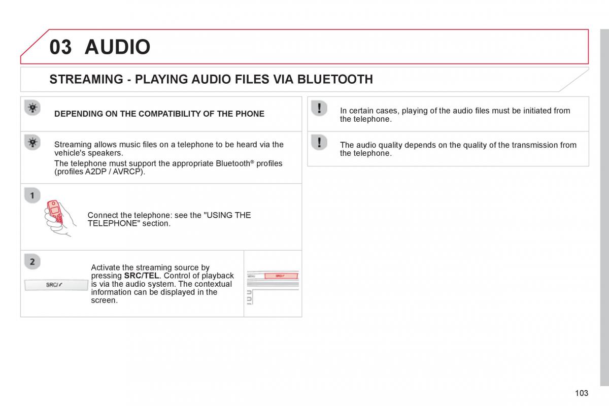 Citroen C1 I 1 owners manual / page 105