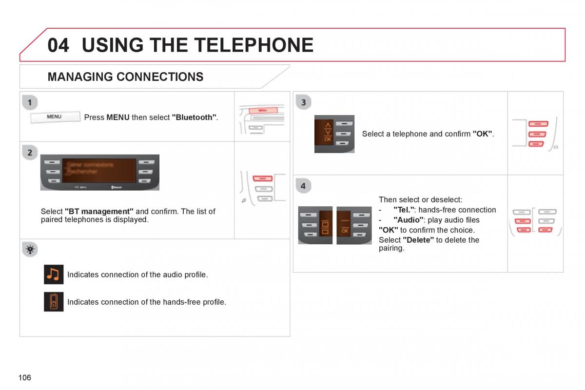 Citroen C1 I 1 owners manual / page 108