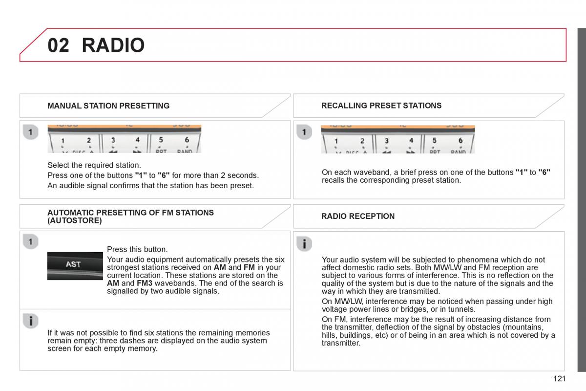 Citroen C1 I 1 owners manual / page 123