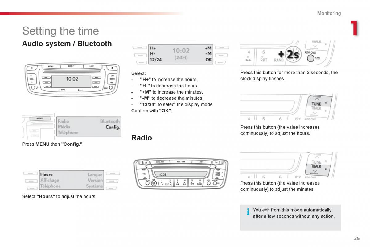 Citroen C1 I 1 owners manual / page 27