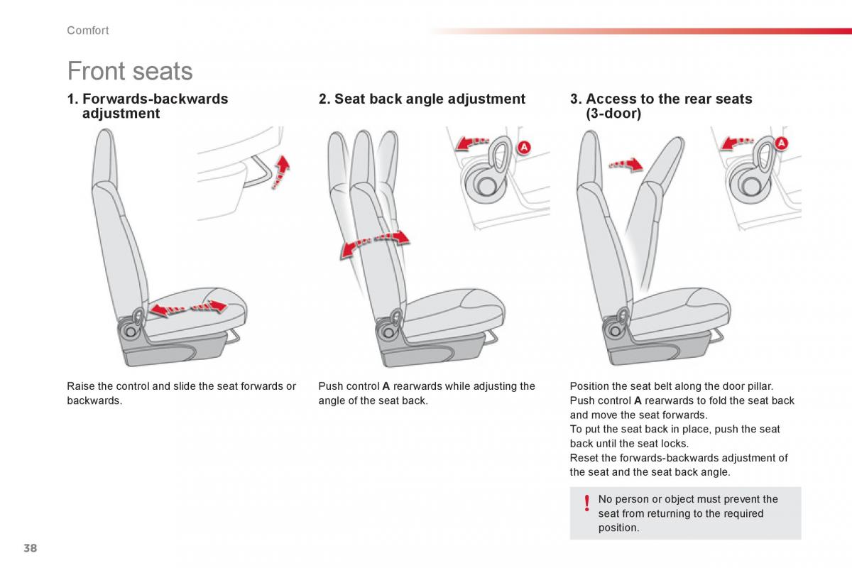 Citroen C1 I 1 owners manual / page 40