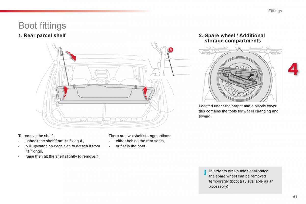 Citroen C1 I 1 owners manual / page 43