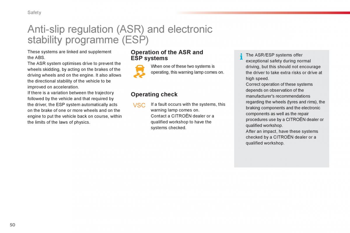 Citroen C1 I 1 owners manual / page 52