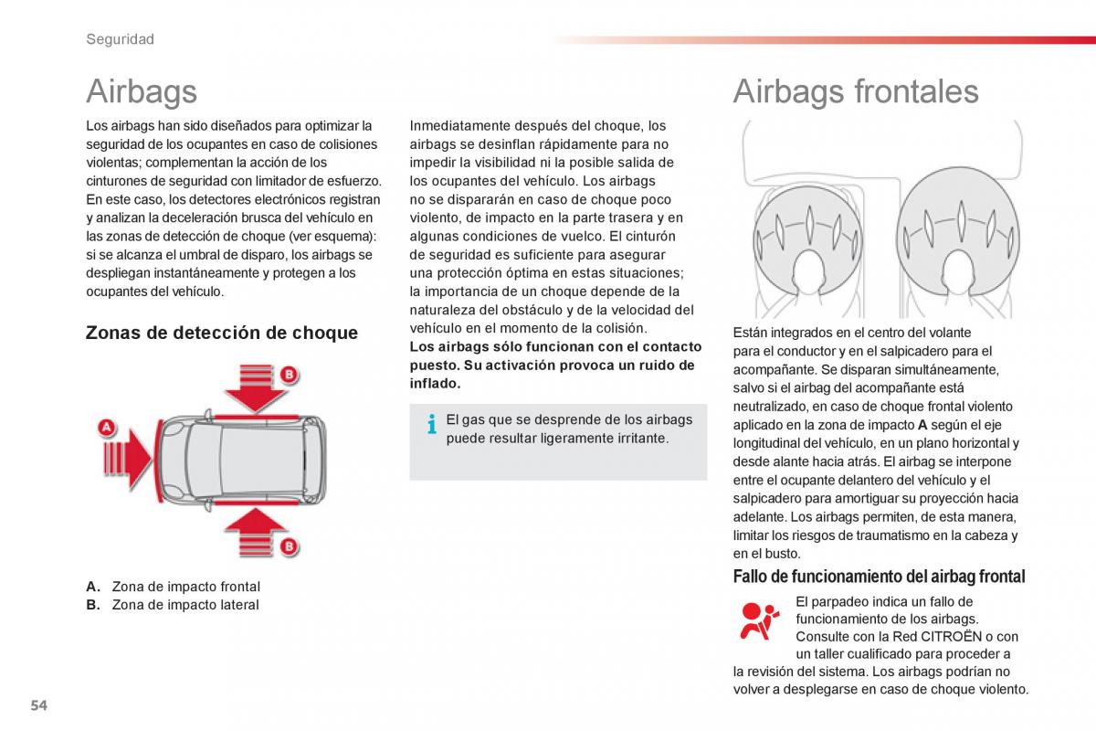 Citroen C1 I 1 manual del propietario / page 56