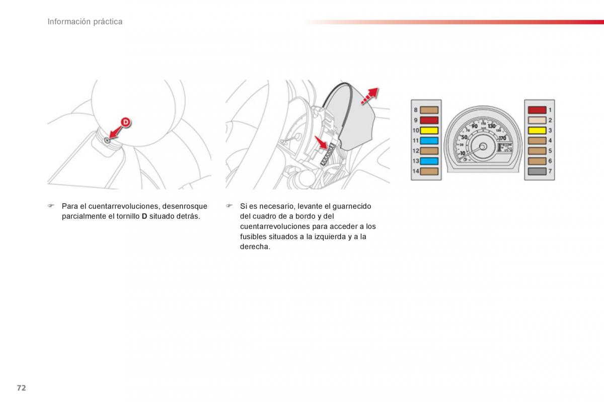 Citroen C1 I 1 manual del propietario / page 74