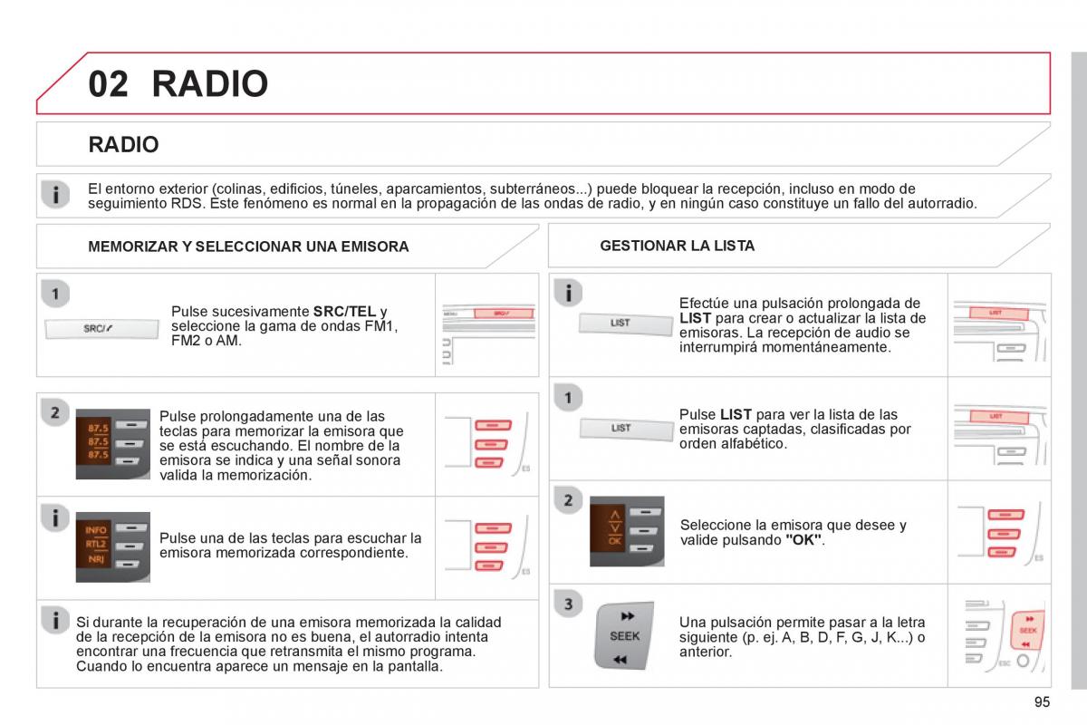 Citroen C1 I 1 manual del propietario / page 97