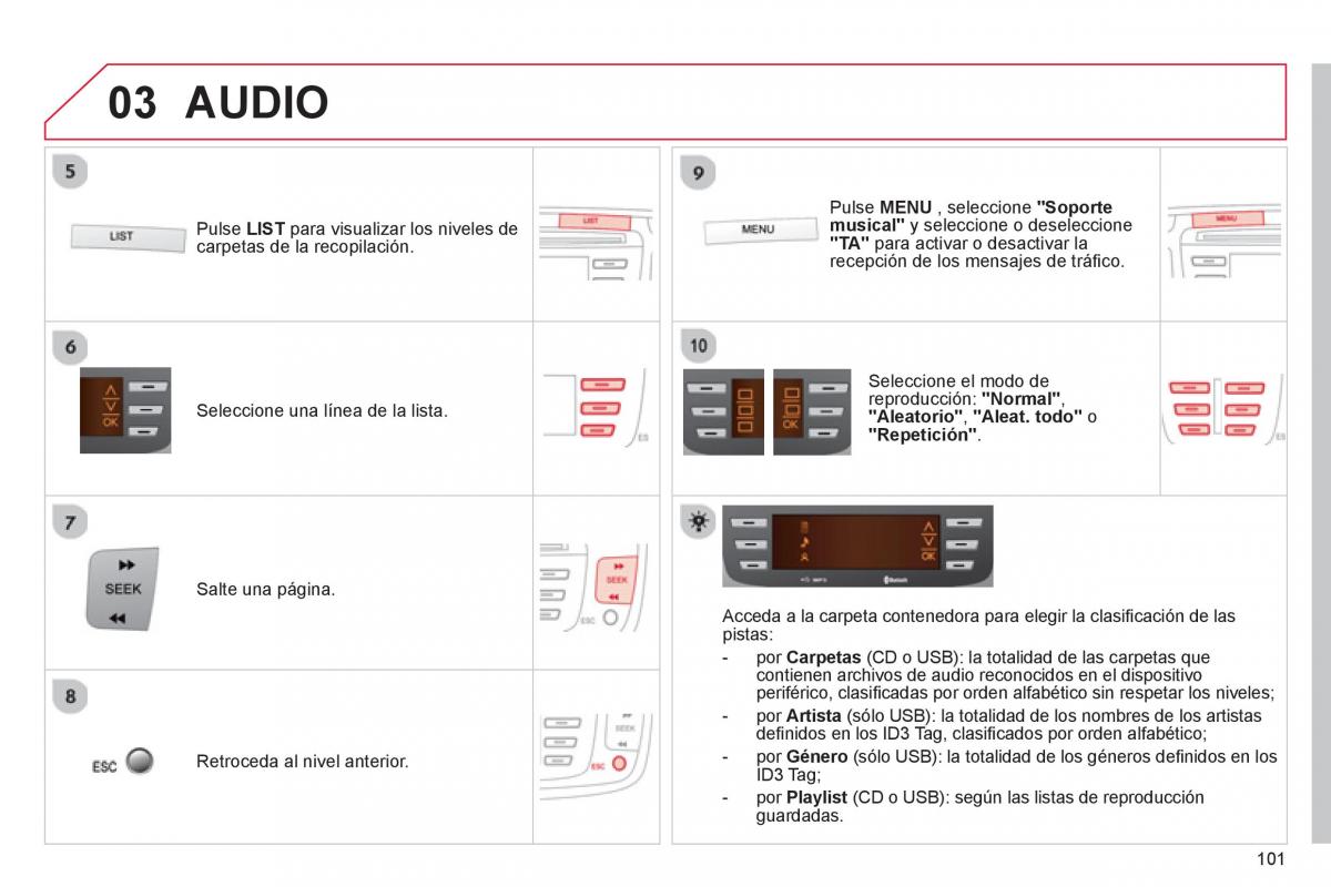 Citroen C1 I 1 manual del propietario / page 103