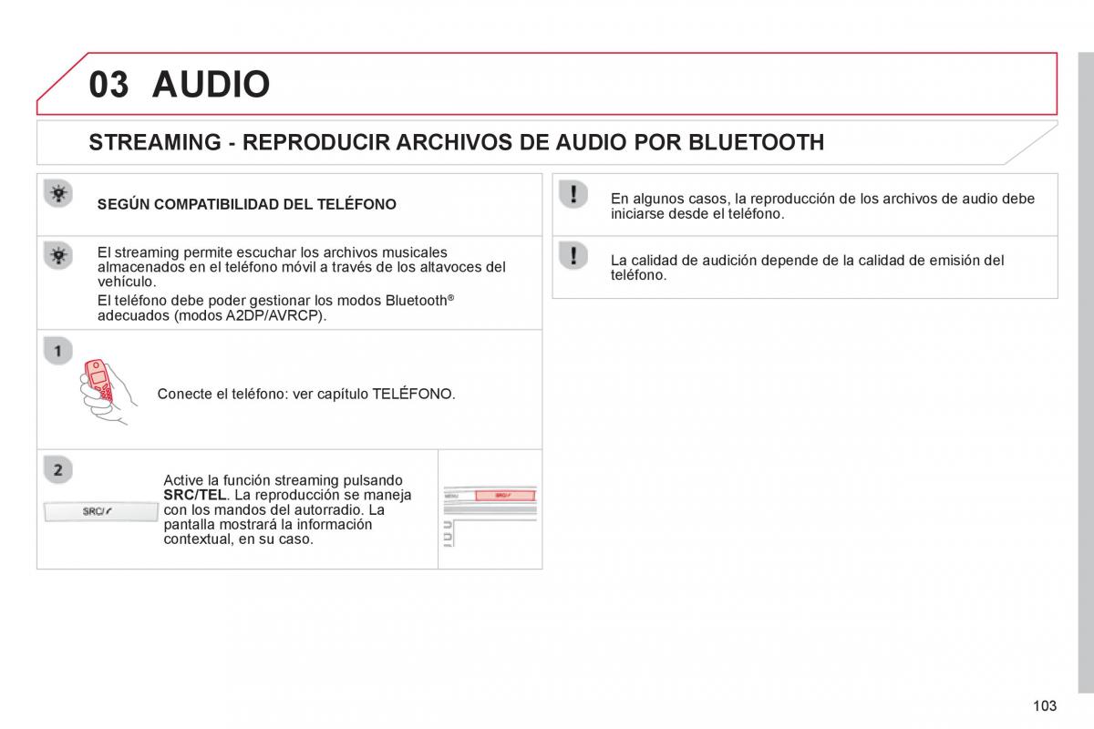 Citroen C1 I 1 manual del propietario / page 105